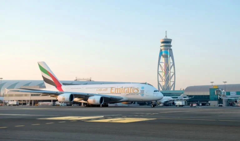 Emirates A380 at Dubai International DXB for web 768x452.jpg