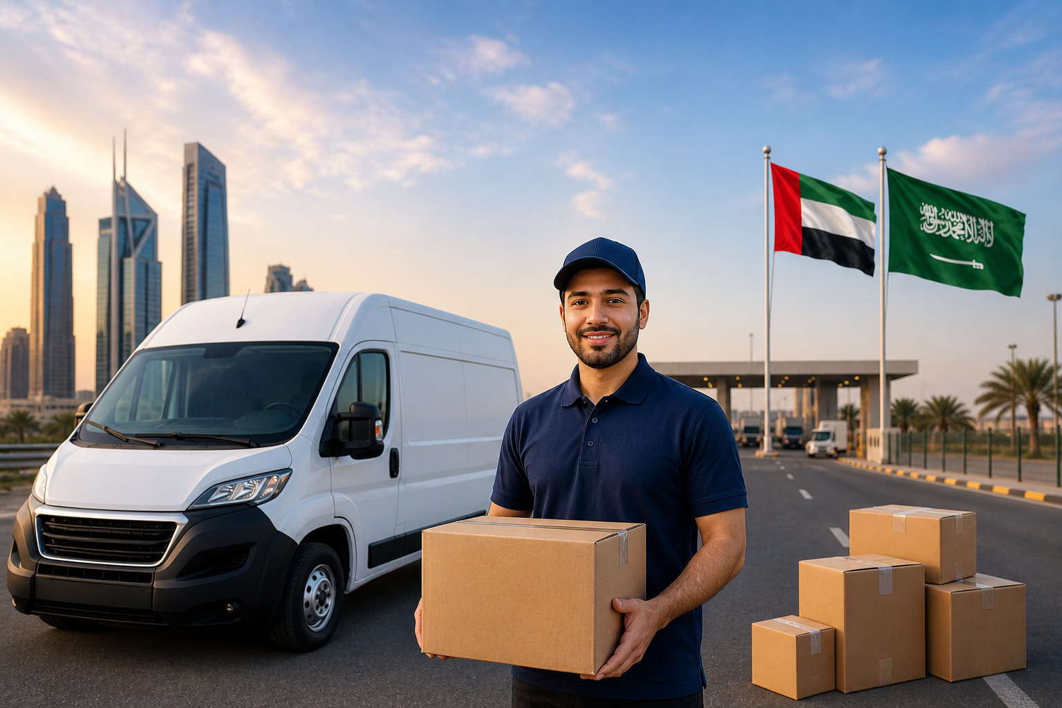 Dubai to Saudi Courier
