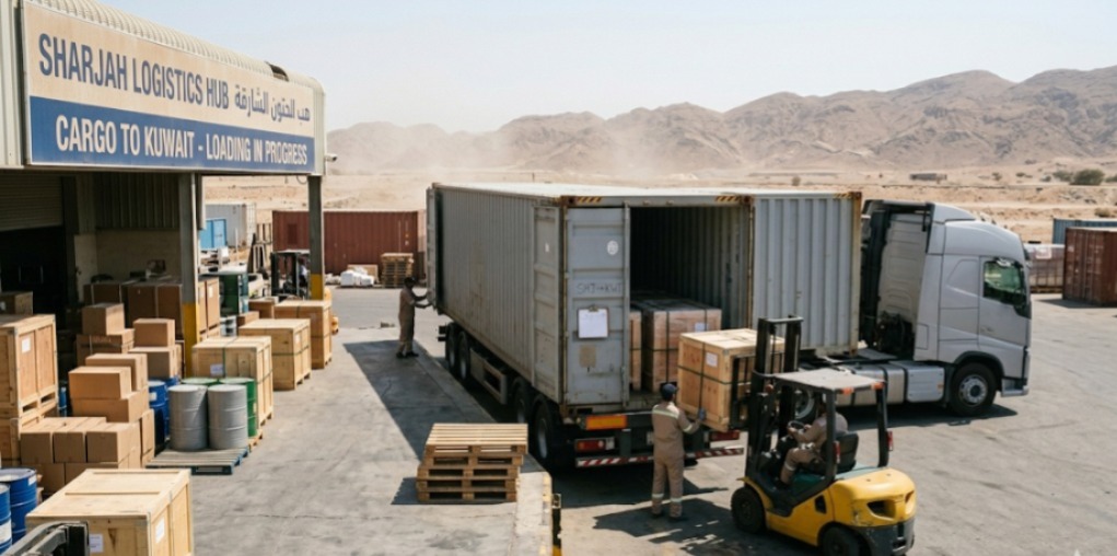 Sharjah to Kuwait Cargo Services