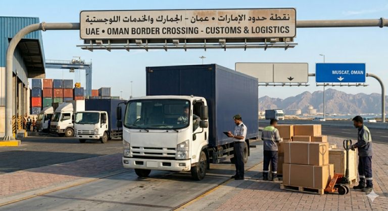 UAE to Oman logistics