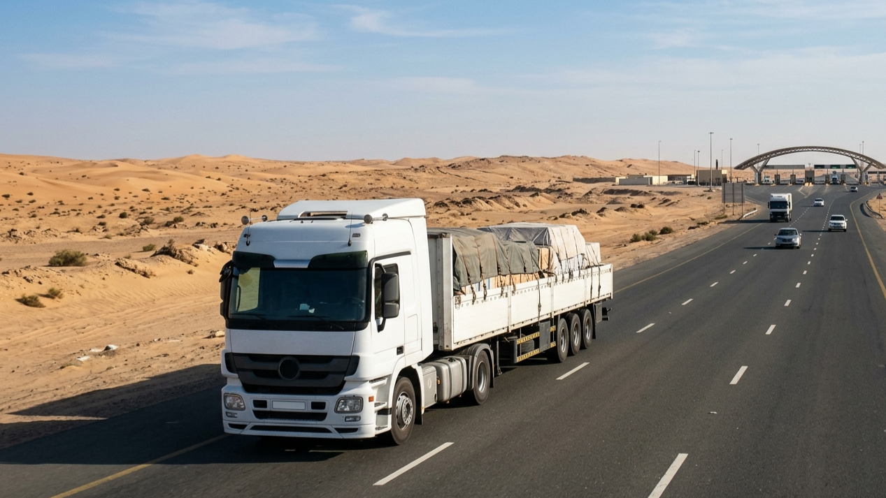 Freight from UAE to Saudi Arabia