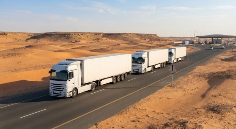 Logistics Trucking UAE to GCC